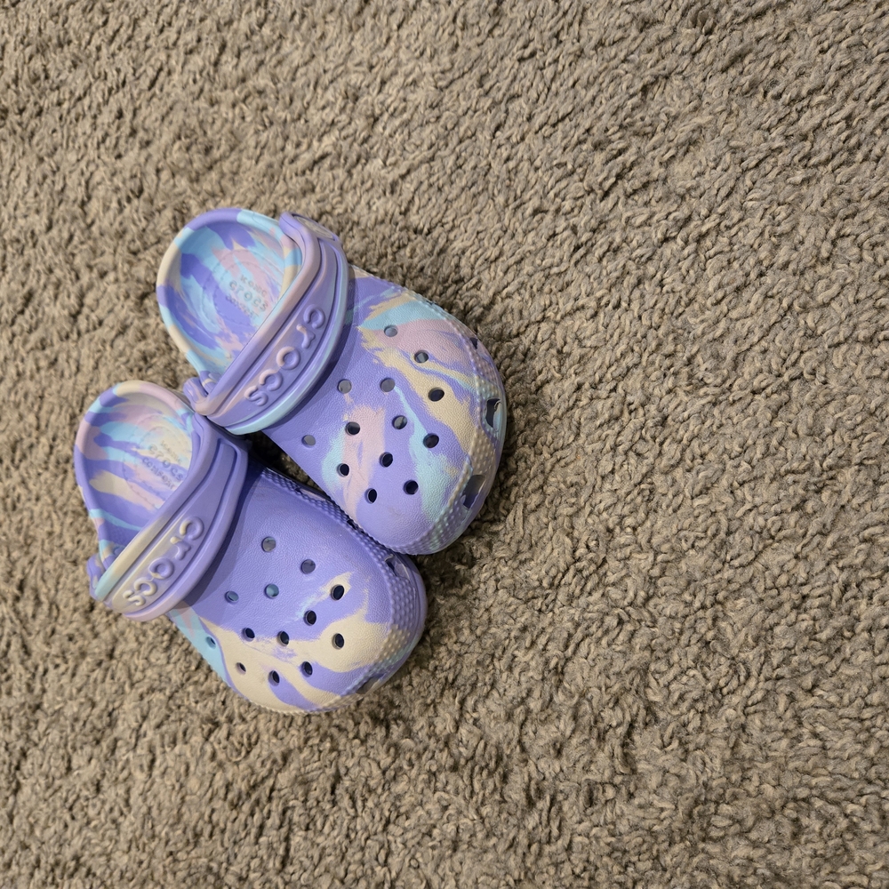 Kids' Purple and Blue Clogs